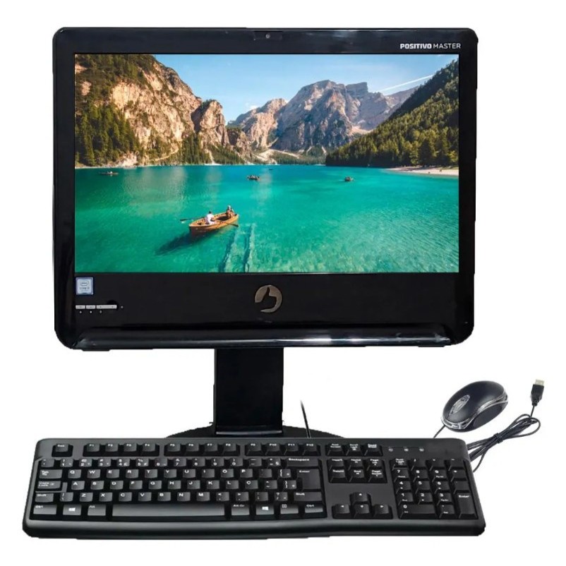 Computador All In One Positivo Master I3 8gb 240