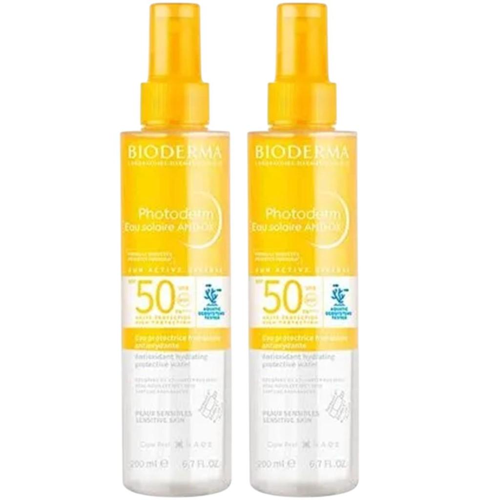 Kit Photoderm Eau Solaire ANTI-OX FPS50 Bioderma Com 2 Unidades De 200ml Cada