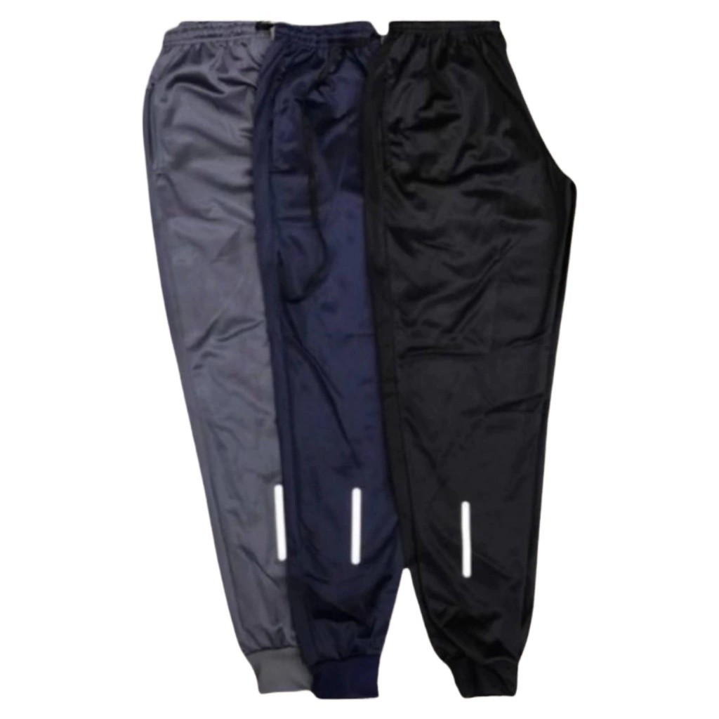 Kit Calça 3 Peças Dry Fit Academia Masculina Adulta com Bolso Zíper Flanelada Jogger  quentinha