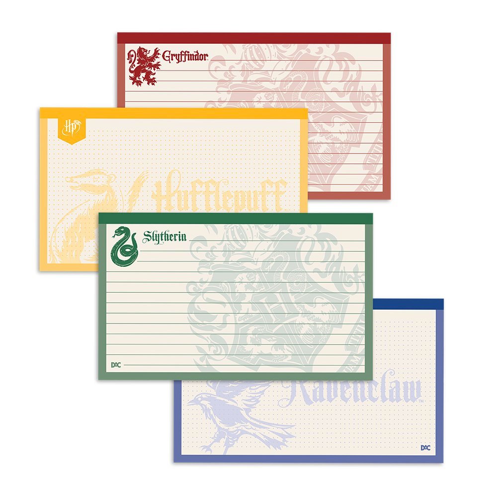 Bloco de Fichas para Anotações Harry Potter DAC
