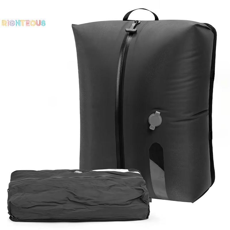 Rightrous Saco De Compressão A Vácuo Para Bagagem , Reutilizável , Economiza 60 % De Espaço Selado Viagem Novo