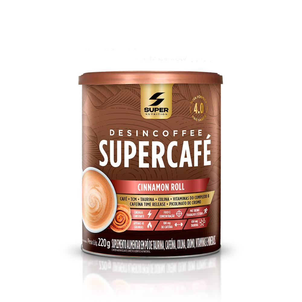Supercafé Cinnamon Roll em Oferta na Shopee