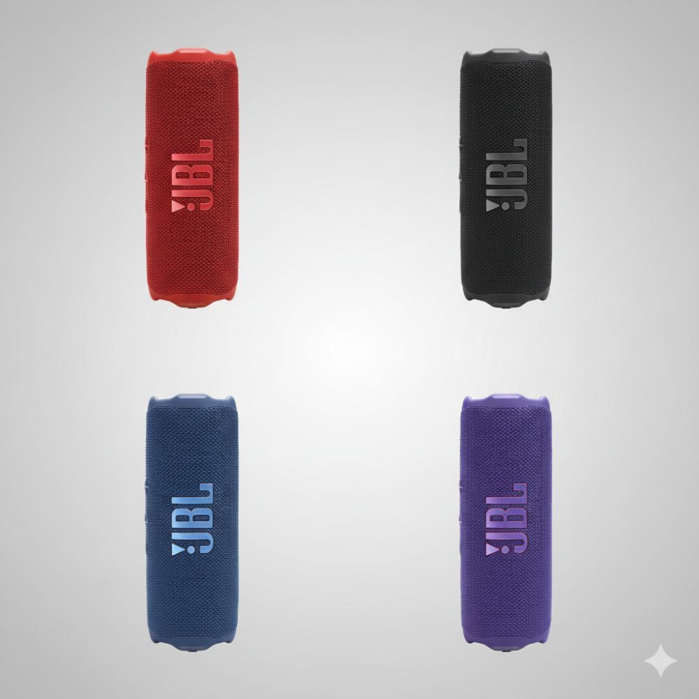 Caixa de Som JBL Flip 7 - IP68, Bluetooth 5.4, 16h de Bateria, AI Sound Boost