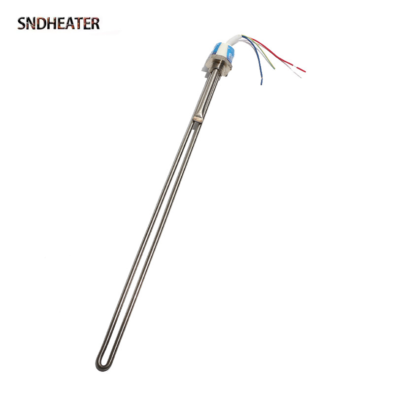SNDHEATER 1.5KW 51CM Elemento De Aquecimento Elétrico Solar G3/4 Alto-Falante 25MM Aquecedor De Rosca TEN Resistência Pa