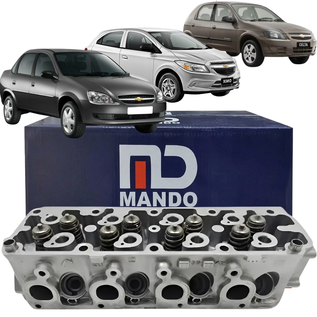 Cabeçote Motor Onix Classic Corsa Celta Prisma 1.0 8v Vhc Vhce Flex