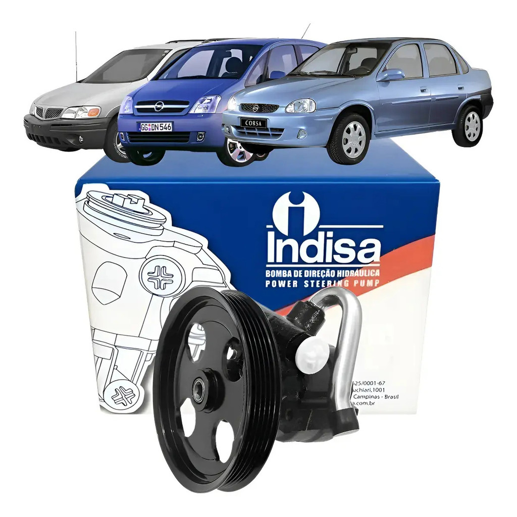 Bomba De Direção Hidráulica Corsa Meriva Montana 1.0 1.4 1.8 2002 a 2012