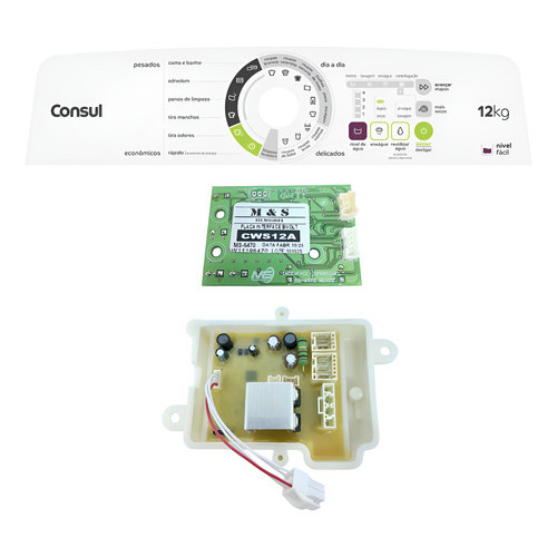 Interface Potência E Adesivo Para Consul Cws12 W11251564 127/220v