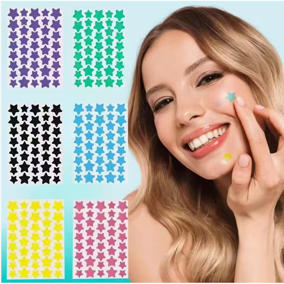 Kit ate 480 Hidrocolóide Acne Remendos Rosto Espinha Adesivos Para Zits Tratamento De Ponto Cuidados