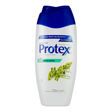 Sabonete Líquido Antibacteriano Erva-Doce Protex Frasco