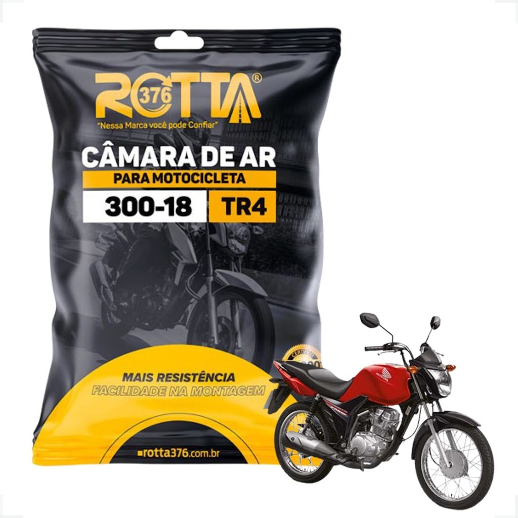 Câmara De Ar Aro 18 Moto 275-18 80/100-18 90/90-18 300-18