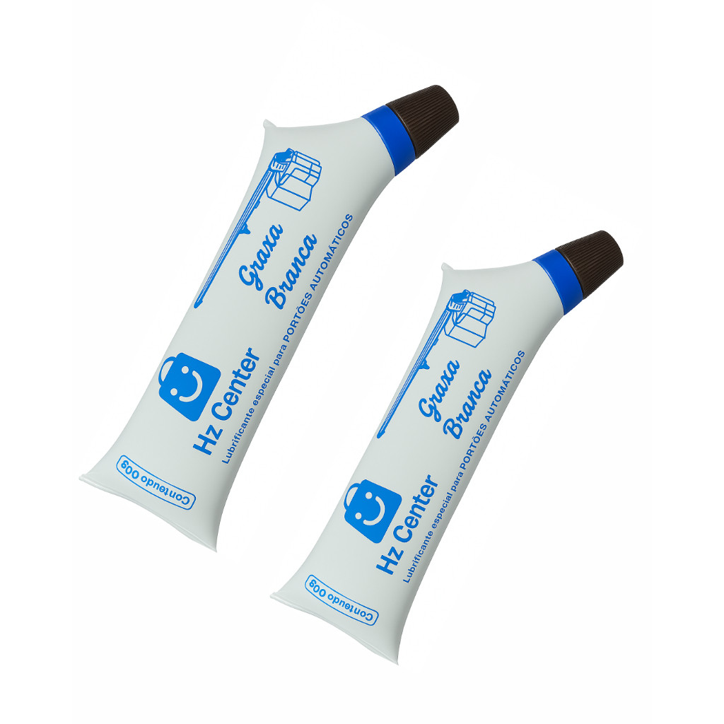 Kit 2 Graxas Brancas Multiuso 80g Para Portões Motos Roçadeiras Correntes Rolamentos varias ultilidades Marca Sortida