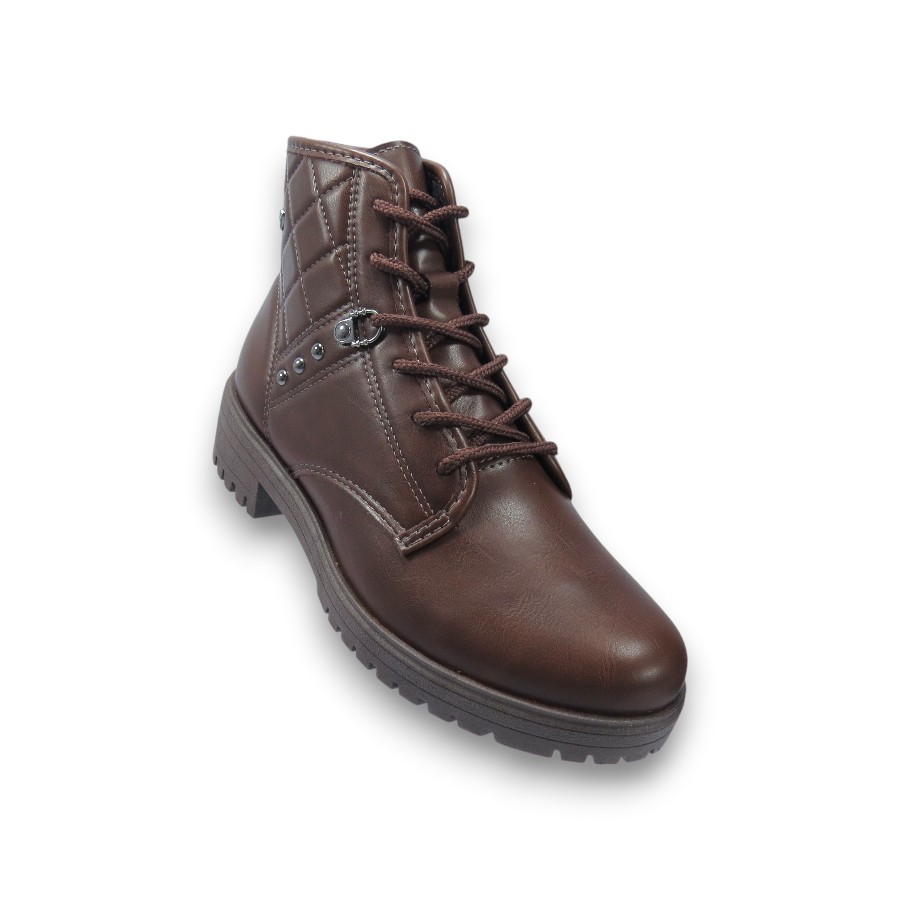 Bota Coturno Mississipi Feminina Cano Curto Casual