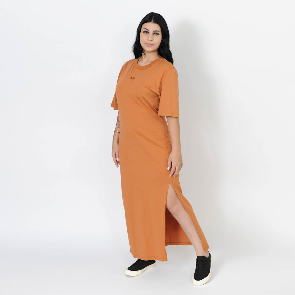 Vestido Colcci T-Shirt Slim Marrom Caramelo - Feminino