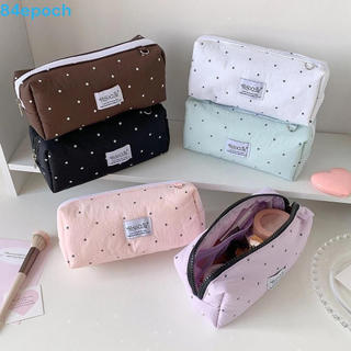 Estojo de Lápis BREPOCH Y2k com Estampa de Bolinhas, Grande Capacidade, Estilo Coreano, Bolsa de Armazenamento para Cane