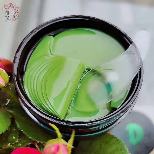 Compre um e ganhe um grátis Golden Silk Jade Silk Time-Condensing Butterfly Wing Eye Patch Fade Linhas Finas Linhas para
