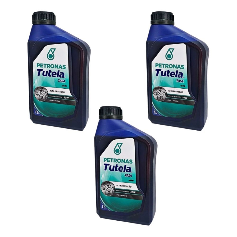 Kit 3 Óleo Transmissão Automática Petronas Tasa 10W 1L