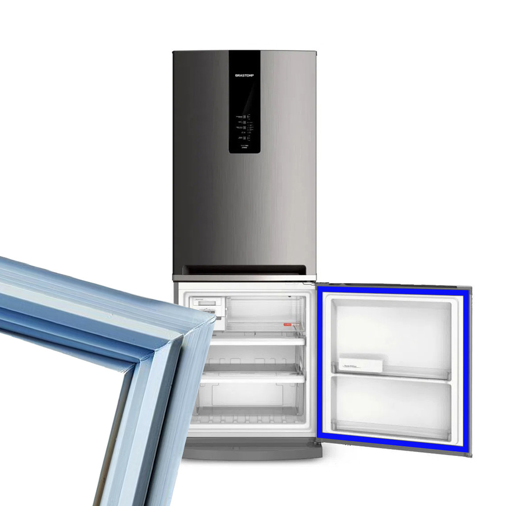 Borracha Gaxeta Para Brastemp/consul Bre57a Freezer (66x70)