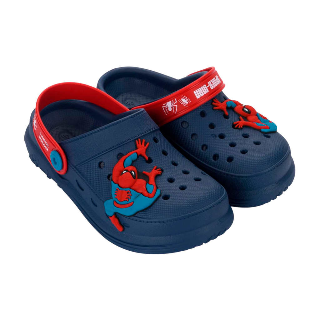 Sandália Babuche Marvel Spider-Man Menino Grendene Kids