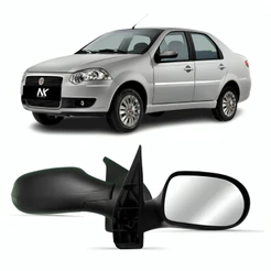 Par/Un Retrovisor Palio Siena Strada 2008 2009 2010 á 2015 4 Portas