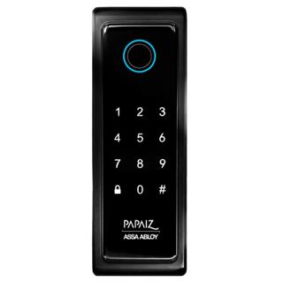 Fechadura Eletrônica Digital Smart Lock com Biometria de Sobrepor SL140B - Papaiz em Oferta na Shopee