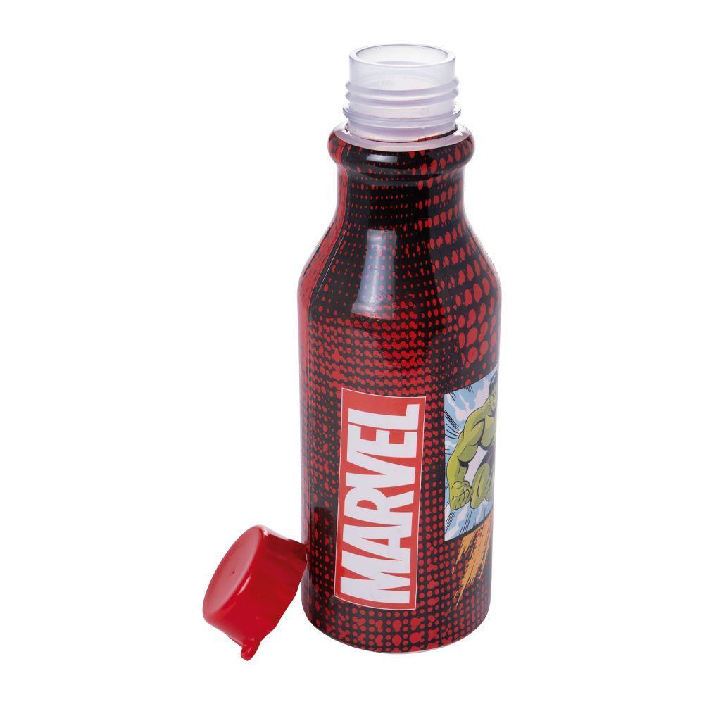 Garrafa Marvel Lancheira Passeio Plástico 500 ml Plasútil em Oferta na Shopee