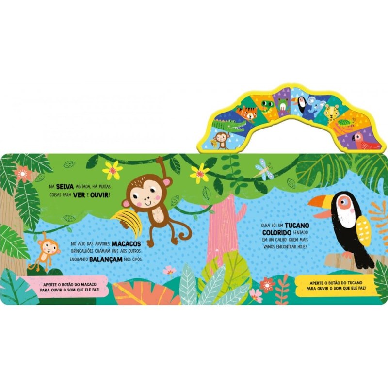 Livro Sonoro | Aventura na Selva — imagem 2 de 2