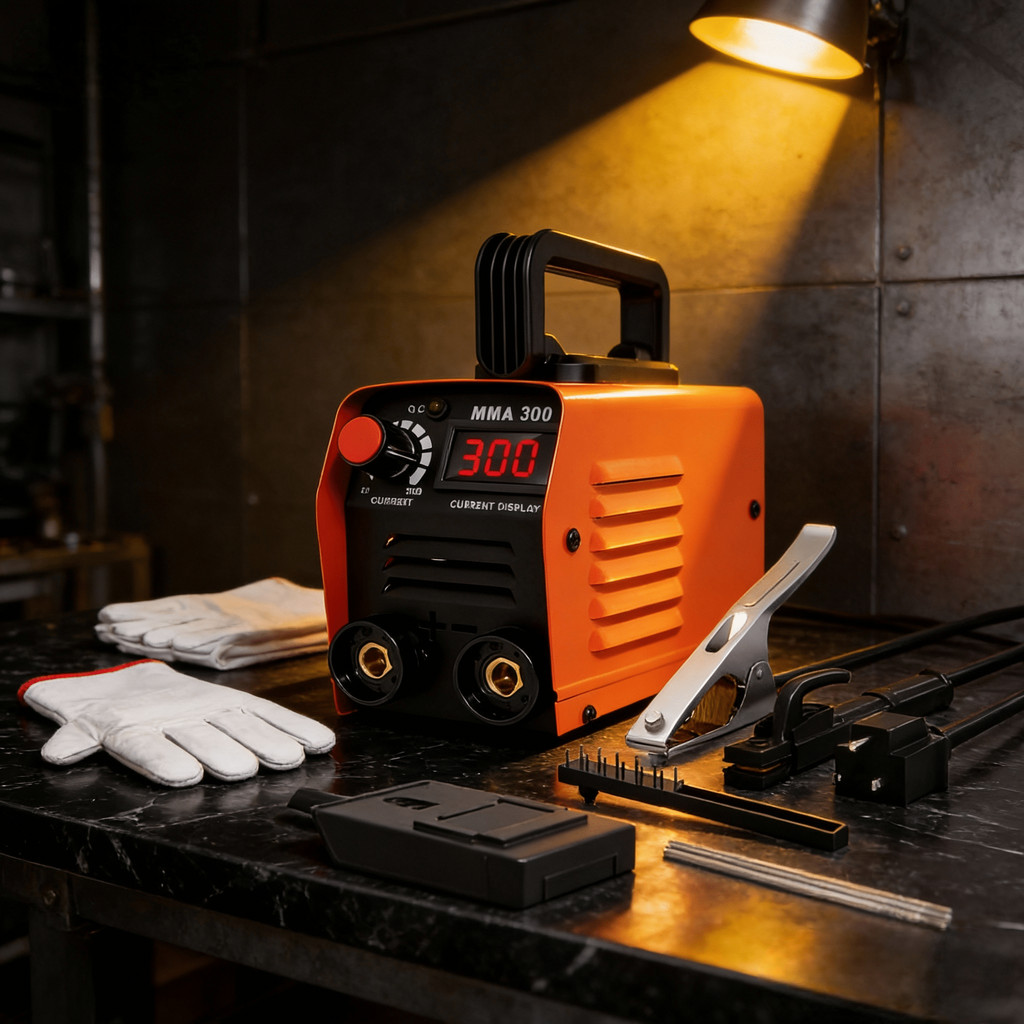 Soldadora Inversora 220V Profissional - Alta Performance e Durável - Kit Completo c/ Acessórios