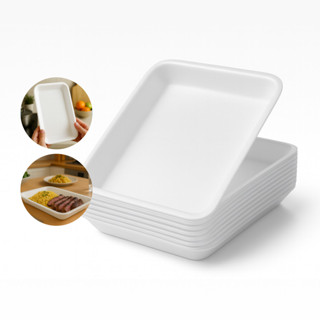 Bandeja de Isopor RASA Nº 1, 2 e 3 de Isopor Branca c/ 100un Para Padaria Para Varejão Para Açougue em Oferta na Shopee