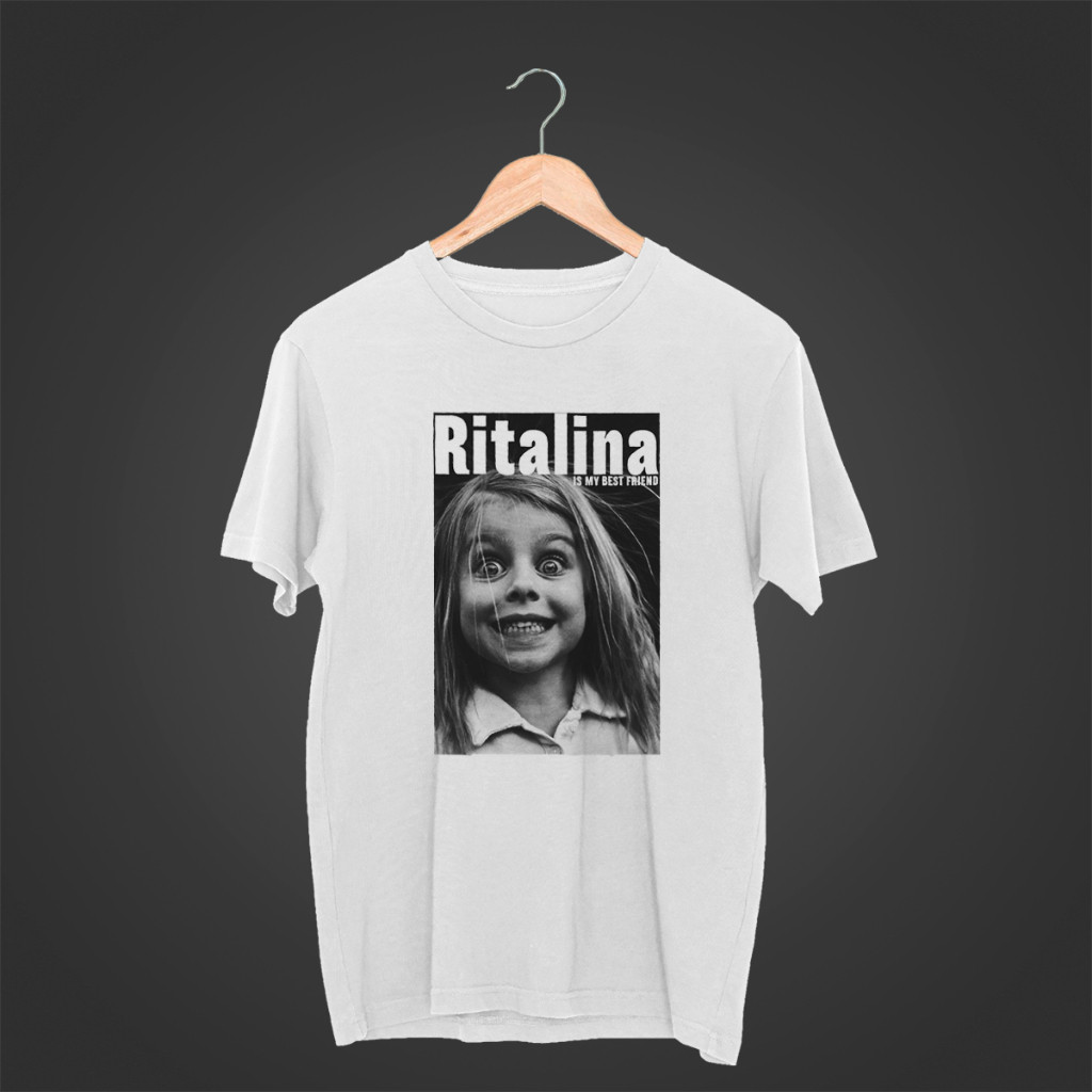 Camiseta Streetwear Ritalina Is My Best Friend Meme Ritalina Premium REF 283