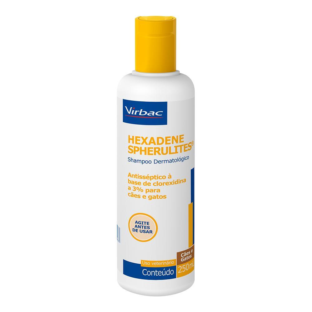 Shampoo Dermatológico Virbac Hexadene Spherulites Cães 250ml