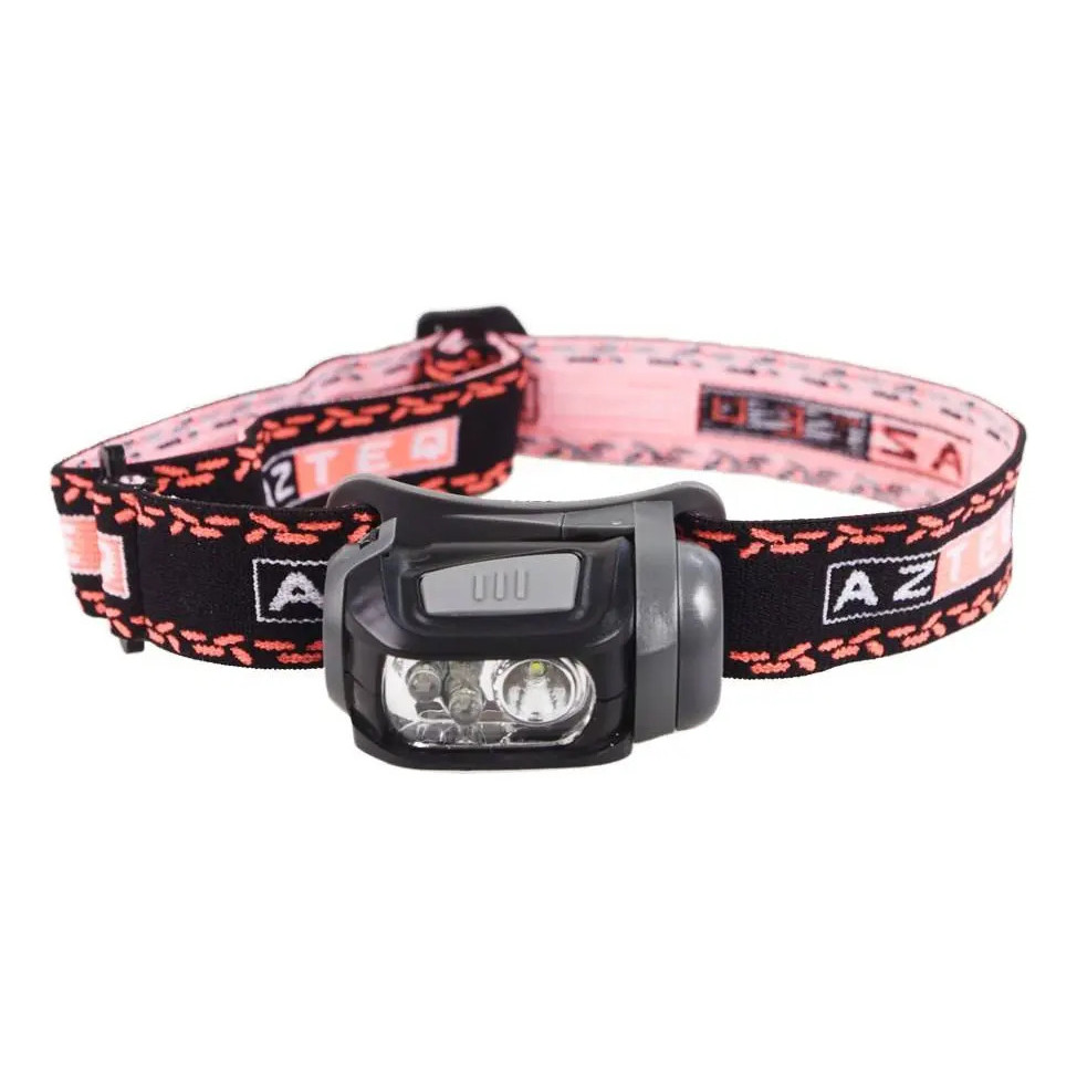 Lanterna de Cabeça Azteq Mistik 140 Lumens LED Branco e Vermelho