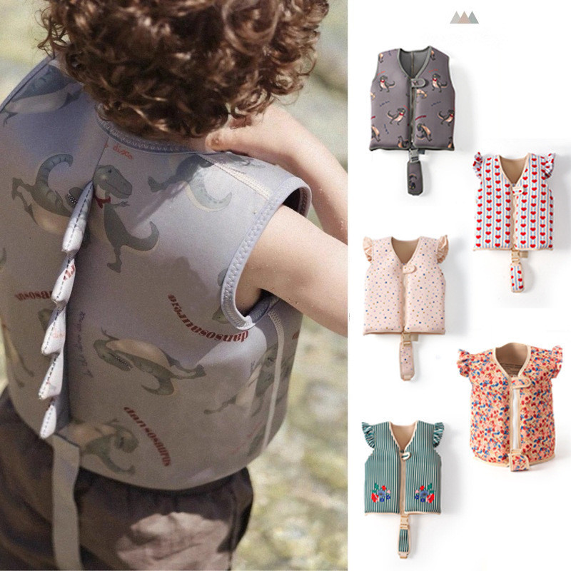 Novo estilo colete de flutuabilidade infantil bebê criança maiô colete salva-vidas masculino feminino bebê Universal nat