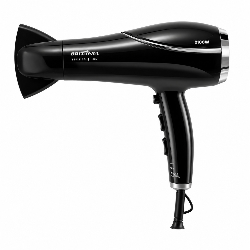 Secador Britânia BSC2150 iON 2100W Bivolt Preto