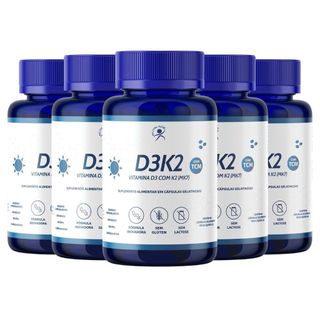 Vitamina D3 + K2 Nutriage Uso Diário Kit 300 Cápsulas