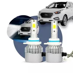 Super LED Farol Projetor Hyundai iX35 2016 A 2026 6000K 30000h