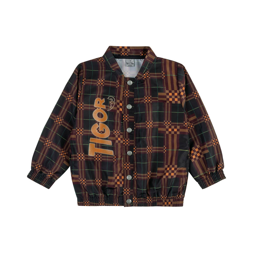 Jaqueta Alfaiataria Twill Infantil Menino Tigor T. Tigre