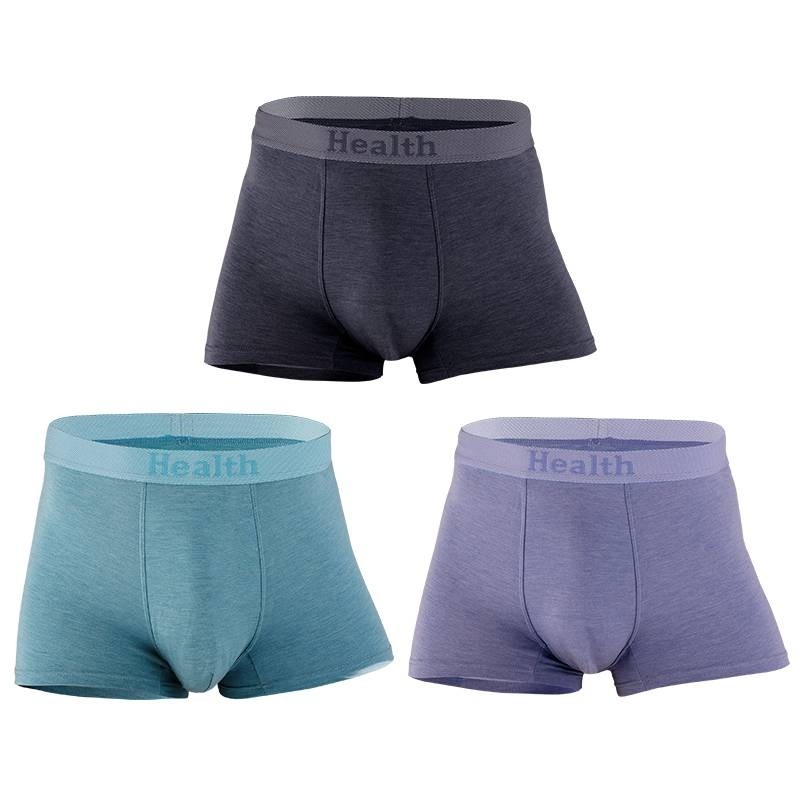 [Inspeção de quantidade total] [Preço de fã de artesanato 79] Roupa íntima saudável masculina de proteína de seda caixa