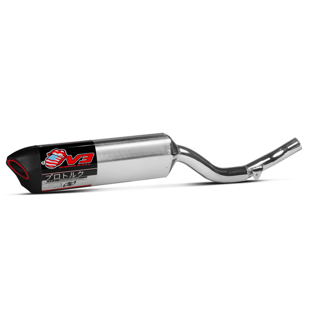 Ponteira de Escapamento Pro Tork Modelo V3 Compativel com Moto Xtz 250 Lander 2007 à 2017
