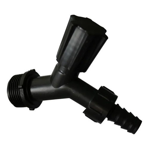 Torneira Jardim Tanque Cipla Plástico Preto 1/2 3/4