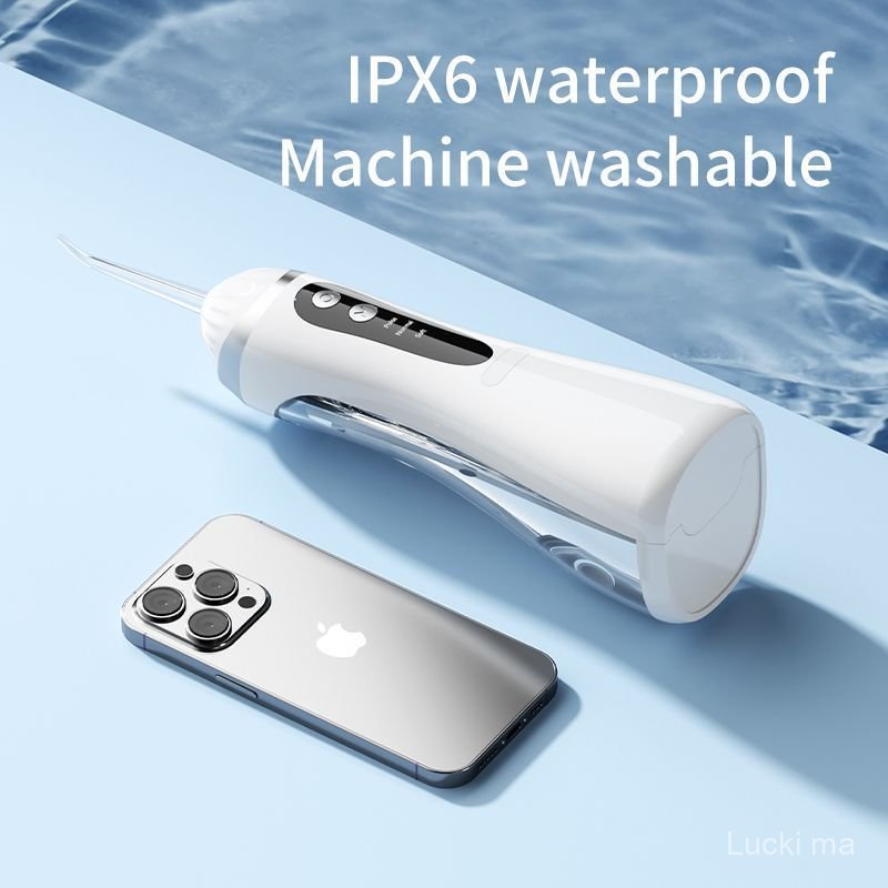 Irrigador dental portátil para uso doméstico, novo modelo para limpeza dos dentes, irrigador oral ortodôntico, limpador