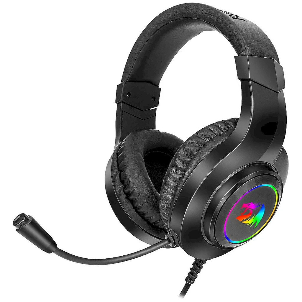 Headset Gamer Redragon Hylas, RGB, Preto, H260RGB