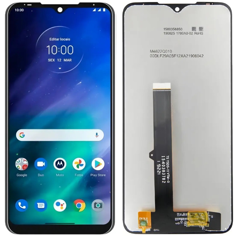 Tela Frontal Display Lcd Touch Compatível Moto G8 Play SEM  ARO