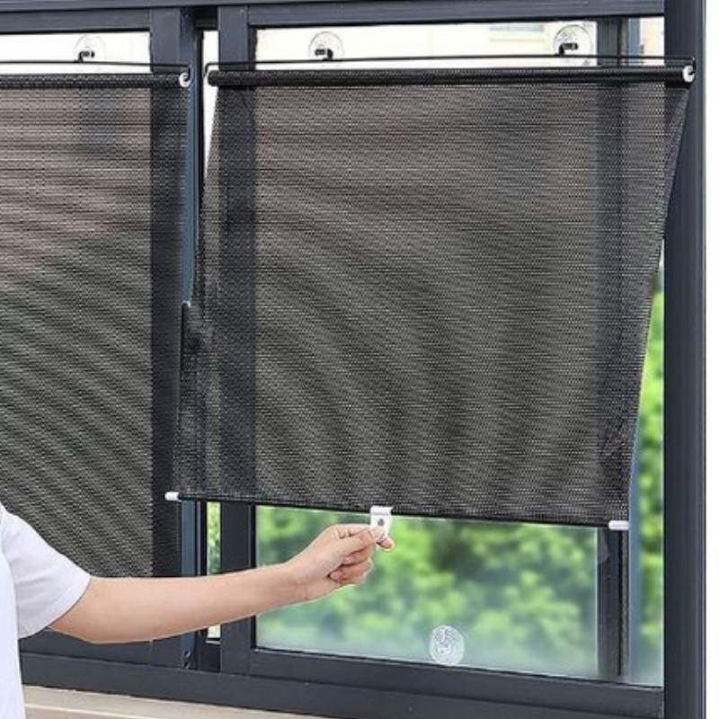 Cortina Persiana Blackout Ventosas Janela Quarto Escritório Automóvel cortina blackout cortina para sala para quarto