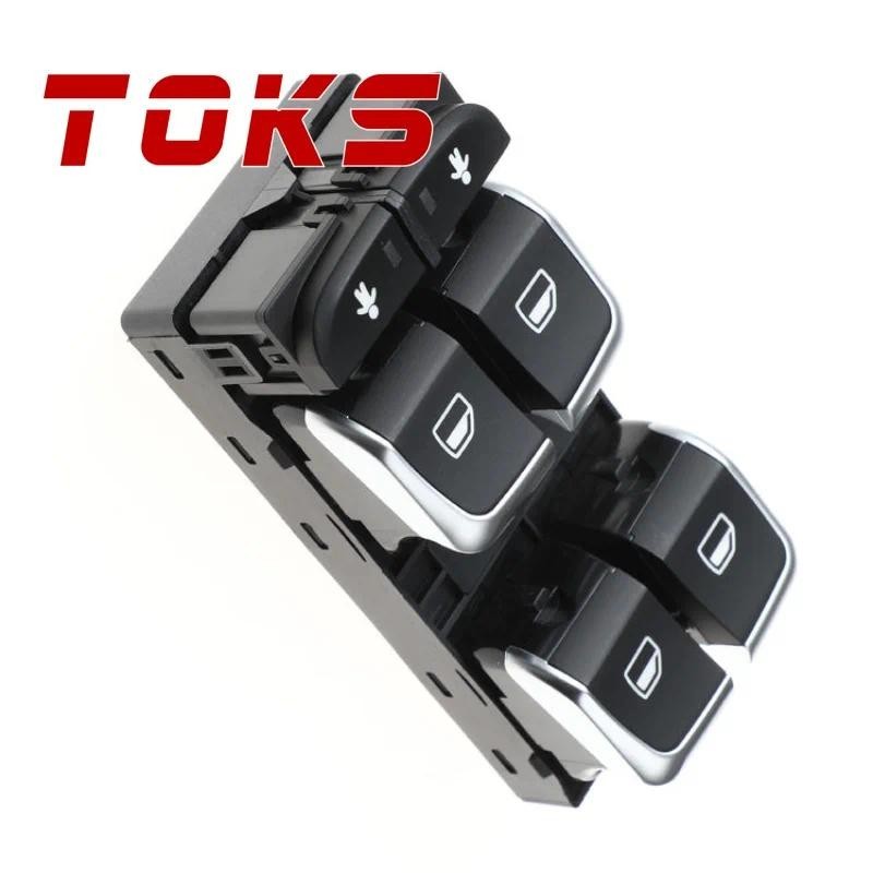 TOKS 4G0959851 Interruptor Mestre De Elevação De Janela Elétrica 4GD959851B Para Audi A6 S6 C7 A7 A8 TT Q3 2014-2016 Peç
