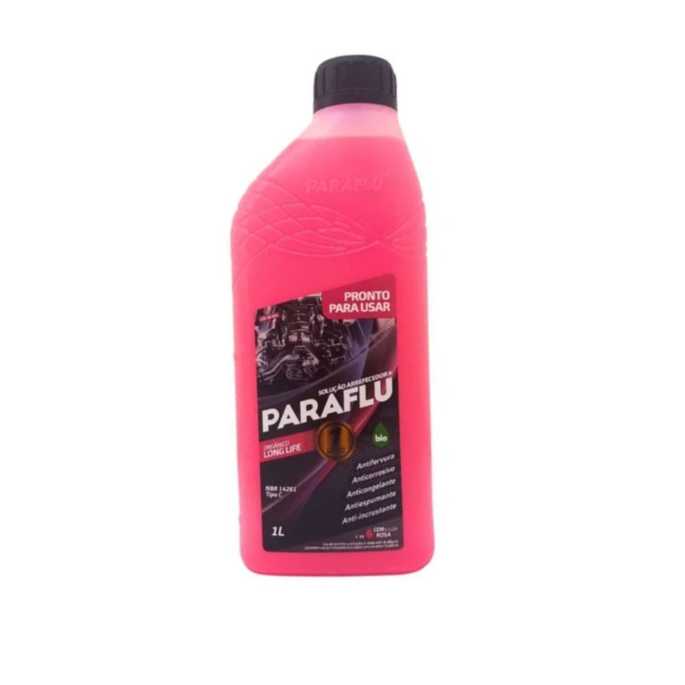 Aditivo Para Radiador Paraflu Rosa Pronto Para Uso 3004 1l