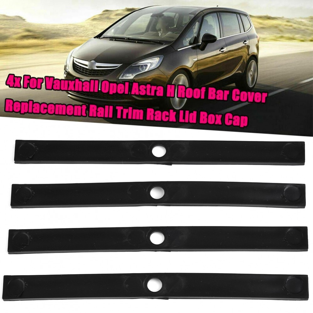 Vauxhall/Opel Astra H Guarnição Da Tampa Barra De Teto 137x11x3mm Substituição Rack INC