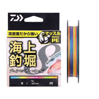 Daiwa PE Line UVF Durascensor x8 + Si2 5 Cores (1m) 2 a 8 60m Vários
