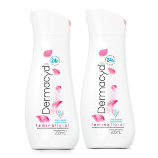 Kit 2 Sabonete Líquido Íntimo Dermacyd Femina 200ml em Oferta na Shopee