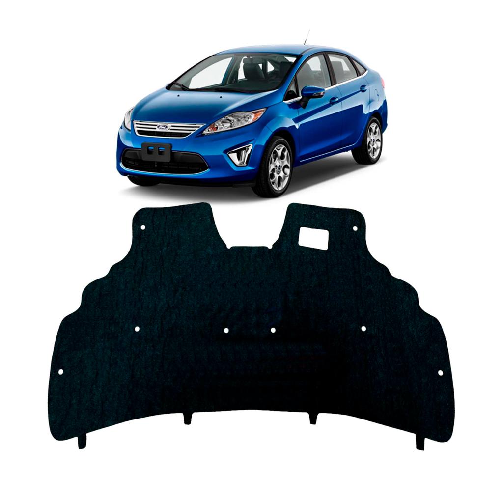 Manta Forro de Capô  New Fiesta Mexicano 2011 até 2015 em Oferta na Shopee