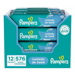 Lenços Umedecidos Pampers Cuidado De Bebê 576 Unidades em Oferta na Shopee